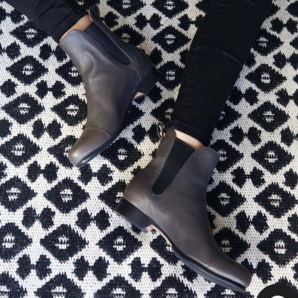 Poppy Barley women’s Militaire Brown leather Chelsea Boots size 8 - Picture 11 of 11